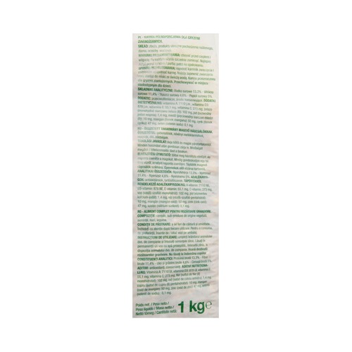 PRODUCTO ALCAMPO Mezcla de semillas para roedores granivoros 1kg