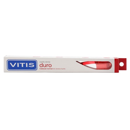 VITIS Cepillo dental con cabezal normal y dureza duro VITIS.