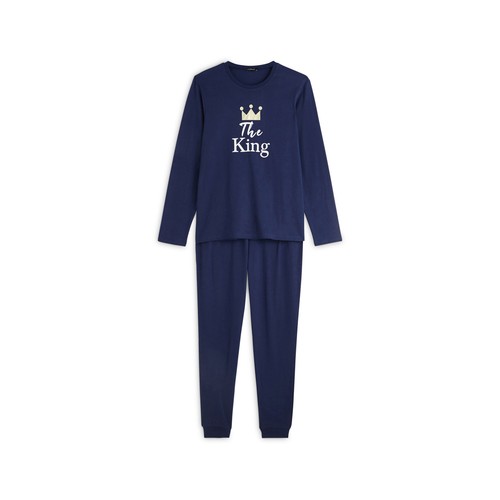 Pijama de algodón para hombre IN EXTENSO, talla S.