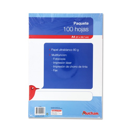 Folios A4 100H 80G multifunción ALCAMPO