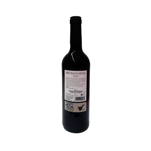 BRUMAS DE AYOSA  Vino tinto con D.O. Valle de Güímar (Islas Canarais) BRUMAS DE AYOSA botella de 75 cl.