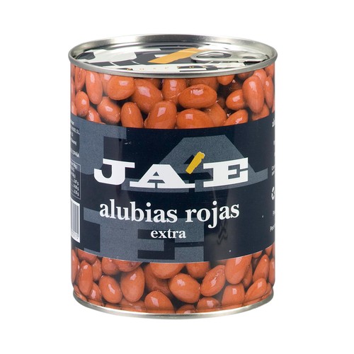 JAE Alubias rojas cocidas 500 g.