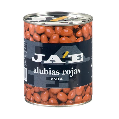 JAE Garbanzos cocidos  frasco de 500 g.
