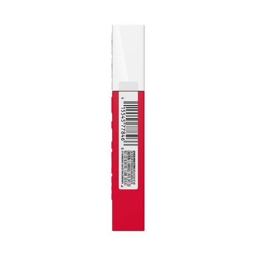 MAYBELLINE Superstay matte ink tono 325 Shot caller Barra de labios líquida de larga duración con acabado mate.