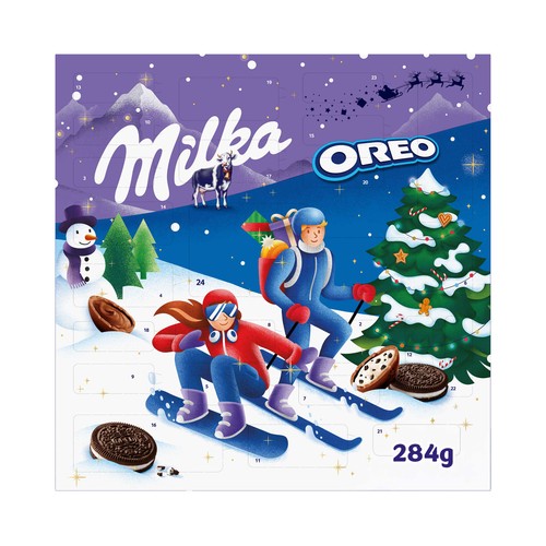 MILKA Calendario adviento milka oreo 284 g.
