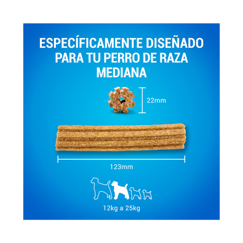 DENTALIFE Snack dental para perros de raza mediana DENTALIFE 5 uds. 115 g.