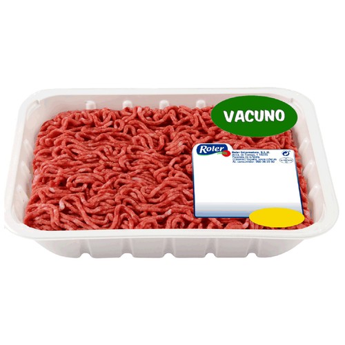 Bandeja con preparado de carne picada de vacuno ROLER 800 g.
