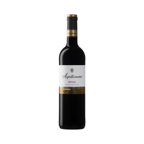 AZPILICUETA  Vino tinto reserva con D.O. Ca. Rioja botella 75 cl.