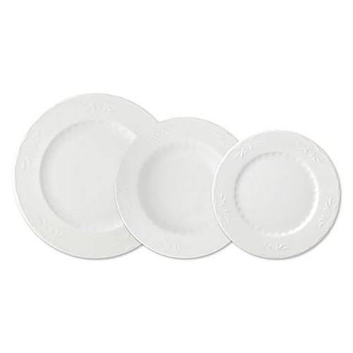 Vajilla completa de 12 piezas de porcelana Sevila SANTA CLARA.