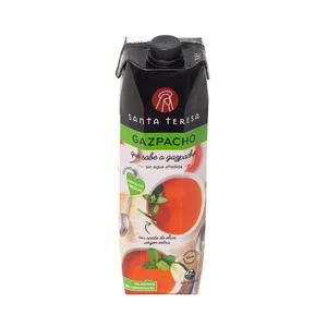 SANTA TERESA Gazpacho 100% natural con aceite de oliva virgen extra SANTA TERESA 1 l.