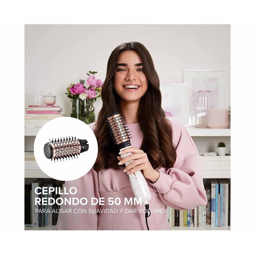 Cepillo moldeador de aire BELLISSIMA My Pro GH18 1100, revestimiento de cerámica, 5 accesorios.