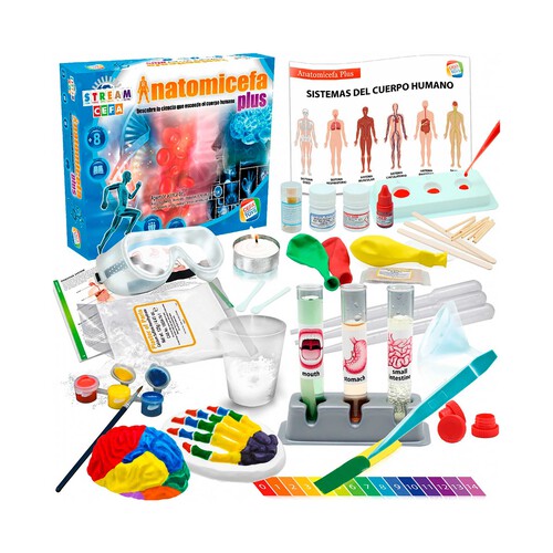 Juego de anatomía para niños, Anatomicefa Plus, CEFA STREAM.