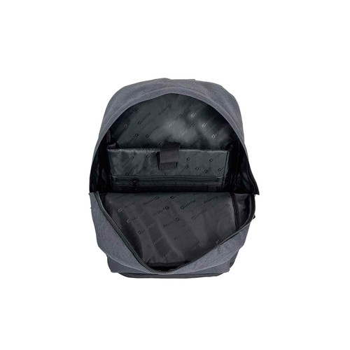 Mochila de viaje London M, color negro 20L, AIRPORT ALCAMPO.
