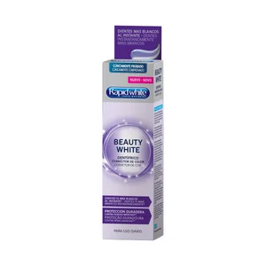 RAPID WHITE Pasta de dientes blanqueante (correctora del color) express 75 ml.