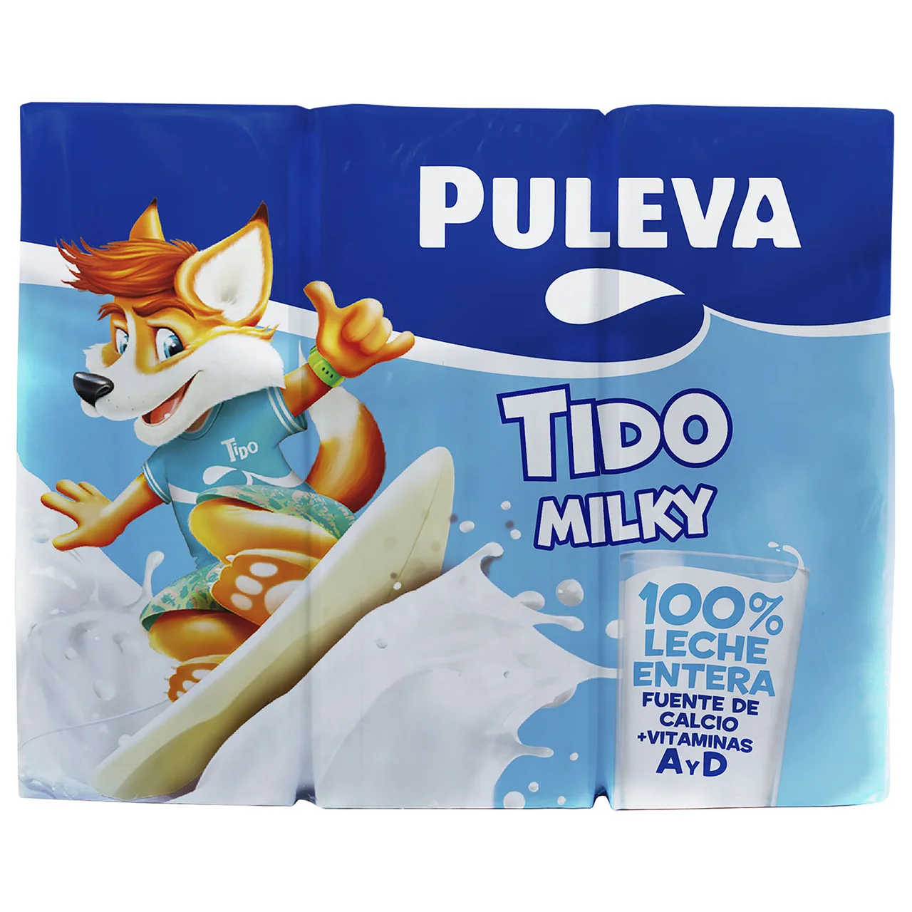 Tido Leche entera 6 x 200 ml.