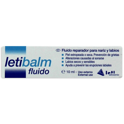 Bálsamo reparador nariz y labios LETIBALM Tubo de 10 ml.