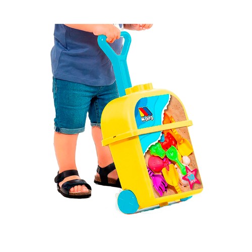 Trolley playa + 10 accesorios. MOLTO.