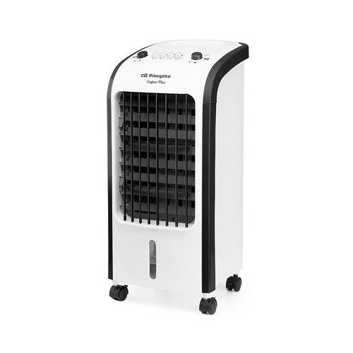 Climatizador, purificador de aire y humidificador, ORBEGOZO AIR 38, 80W, depósito 3,5L, 3 velocidades.