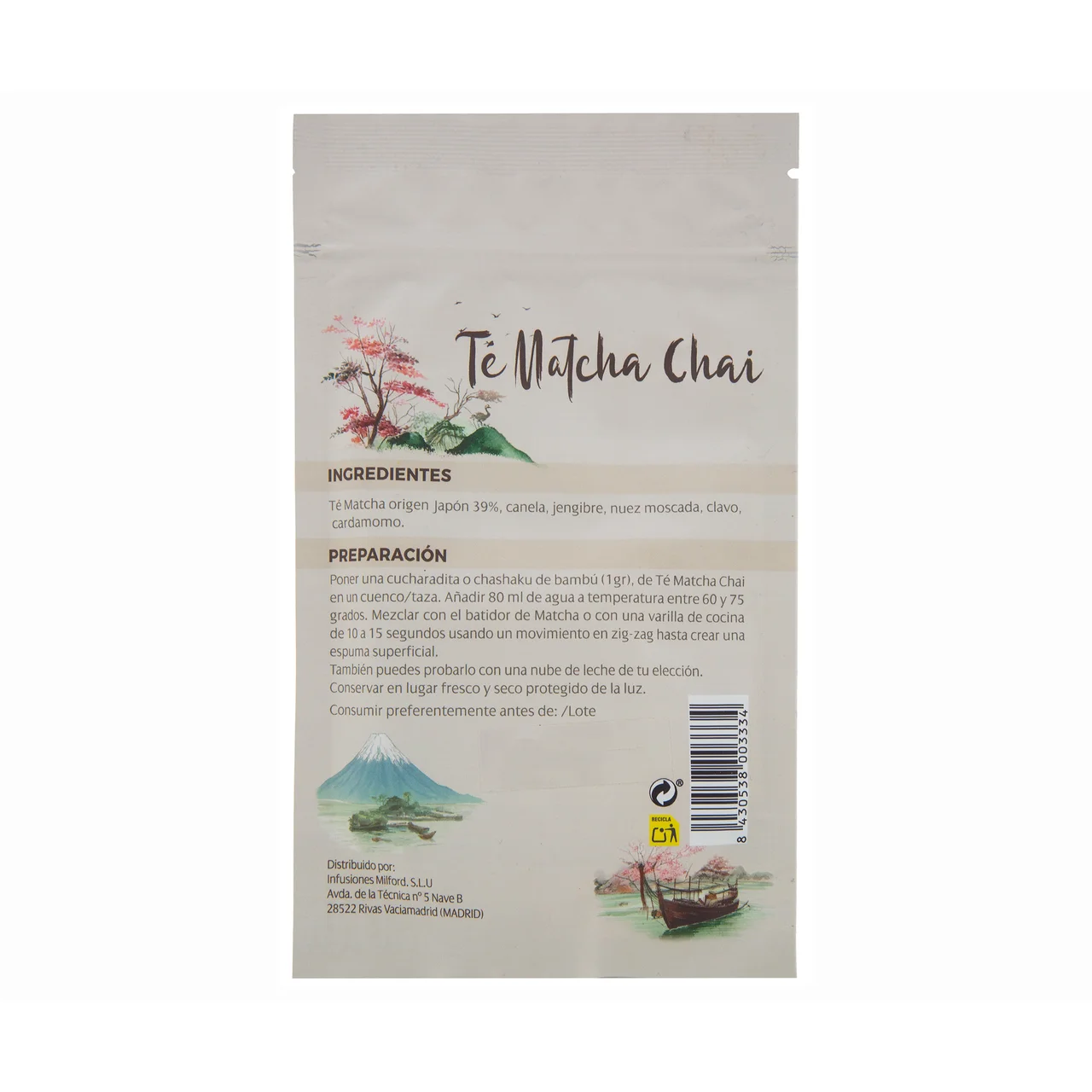 Té matcha chau 50 g.
