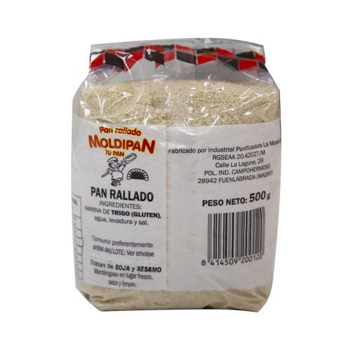 MOLDIPAN Pan rallado MOLDIPAN bolsa de 500 g.
