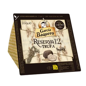 GARCÍA BAQUERO Queso de oveja reserva, con trufa GARCÍA BAQUERO 200 g.