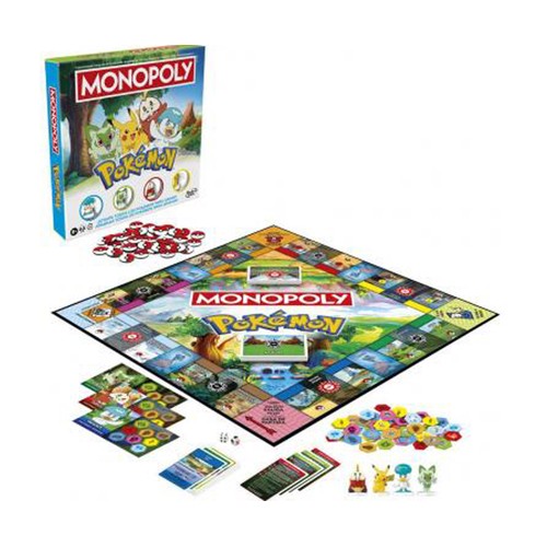 Juego de mesa MONOPOLY edición Pokémon.