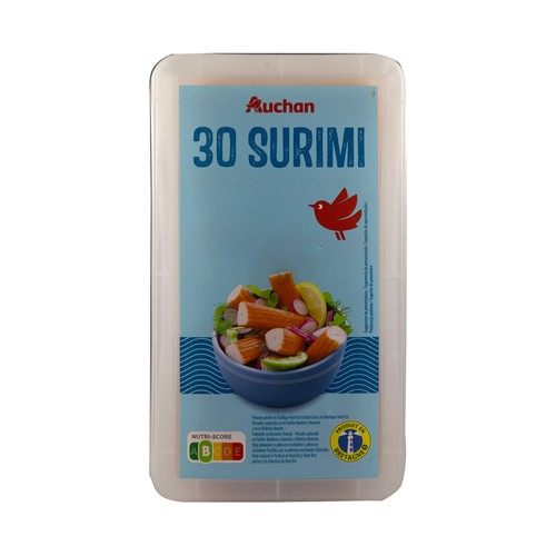 Palitos de surimi PRODUCTO ALCAMPO 30 uds 500 g.