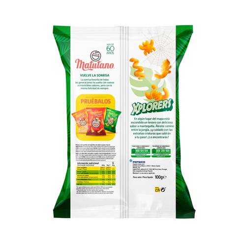 MATUTANO Aperitivo de maíz xplorers 90 gr.
