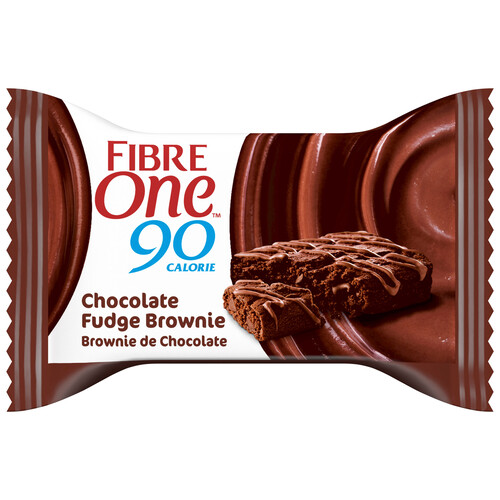 FIBRE ONE Barritas de bizcocho de chocolate con chips de chocolate FIBRE 5 uds. x 24 g.