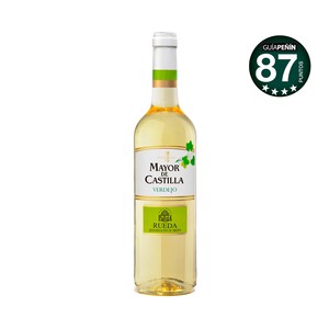 MAYOR DE CASTILLA  Vino blanco verdejo con D.O. Rueda botella de 75 cl.