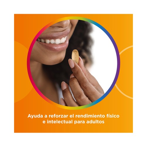 MULTICENTRUM Rendimiento plus Complemento nutricional con ginseng y ginkgo biloba 30 comprimidos.