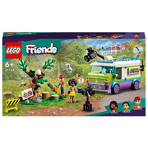 LEGO Friends - Unidad Móvil de Noticias +6 años
