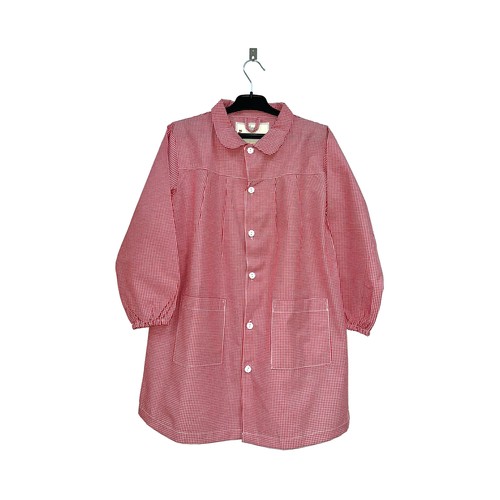 Babi rojo de cuadros, talla 2.