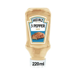 HEINZ Salsa 3 pimientas 220 ml.