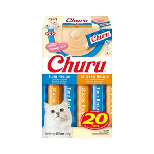CHURU Snack de gato líquido mariscos 20 X14g