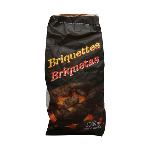 Briquetas de carbón vegetal GLOBALPLANT 5 kg.