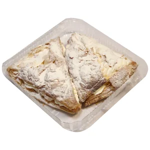 Triangulo de hojaldre relleno de nata 2 uds.