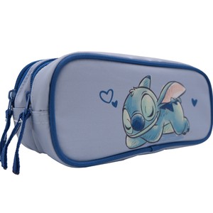Imagen de Estuche portatodo de 3 compartimentos STITCH.