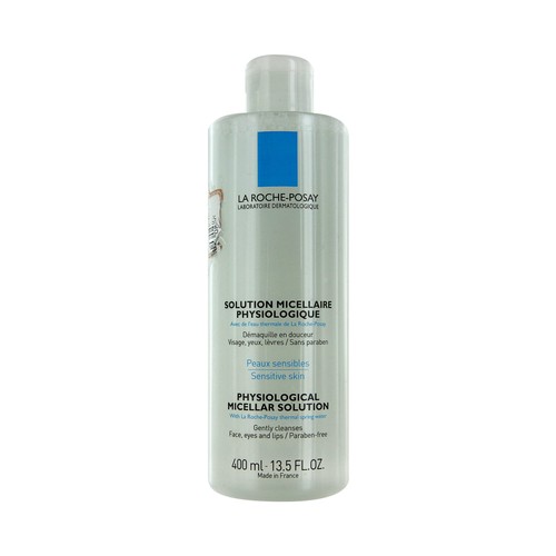 Desmaquillante en solución fisiológica micellar para rostro, ojos y labios , LA ROCHE POSAY 400 ml.