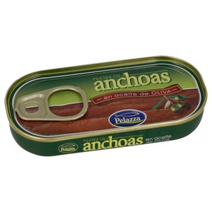 Imagen de PELAZZA Anchoas de oliva PELAZZA 23 g.