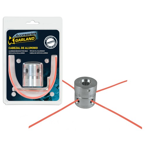 Cabezal universal aluminio desbrozadoras 4hilos, GARLAND