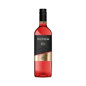 Vino rosado con denominación de origen Valencia PLUVIUM Premium selección botella de 75 cl.