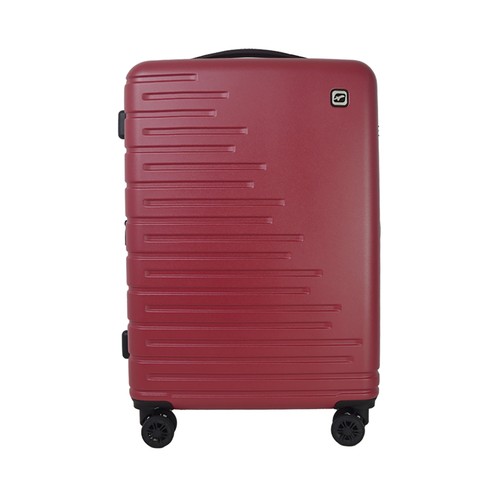Maleta mediana tipo trolley  8 ruedas lock equalizer 67cm rojo. AIRPORT