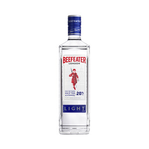 Imagen de BEEFEATER Light Ginebra inglesa tipo London dry gin con sólo 20º, 70 cl.