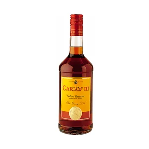 CARLOS III Brandy solera reserva CARLOS III botella de 70 cl.