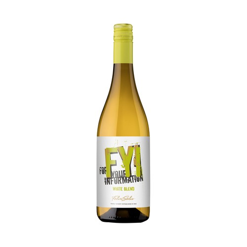 FYI Vino blanco blend botella 75 cl.