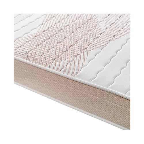Colchón enrollado con bloque de espuma firme y tejido stretch, 135x190cm. NIGHTY PLUS.