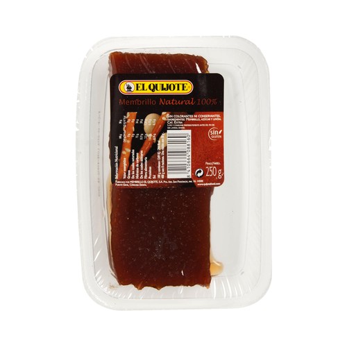 EL QUIJOTE Membrillo natural EL QUIJOTE 250 g.
