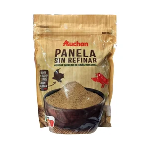 PRODUCTO ALCAMPO Panela sin refinar (azúcar moreno de caña integral) 500 ml.