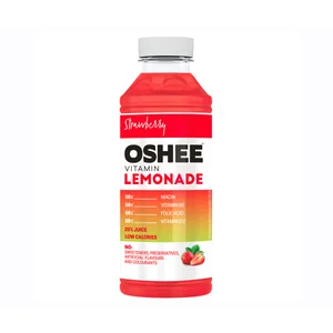 OSHEE Agua vitaminada de fresa 555 ml.